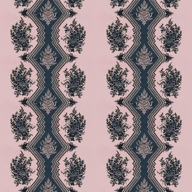 Brunschwig & Fils COPPELIA SATIN ROSE Fabric