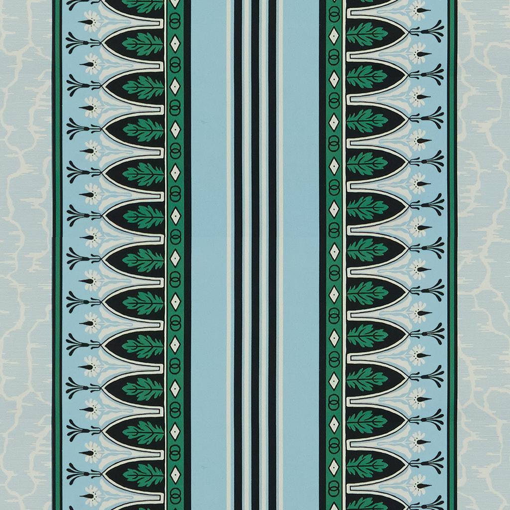 Brunschwig & Fils LOLA MONTEZ EMERALD/AQUA Fabric