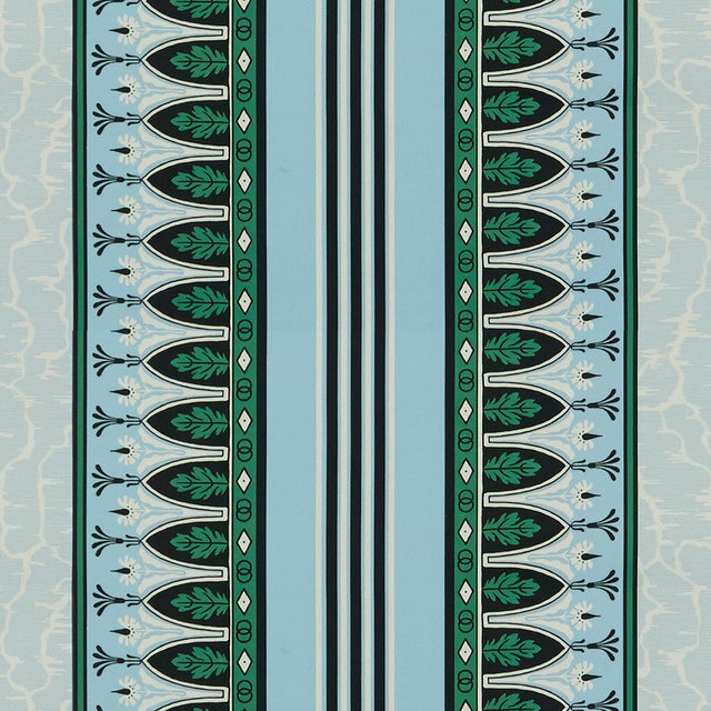 Brunschwig & Fils LOLA MONTEZ EMERALD/AQUA Fabric