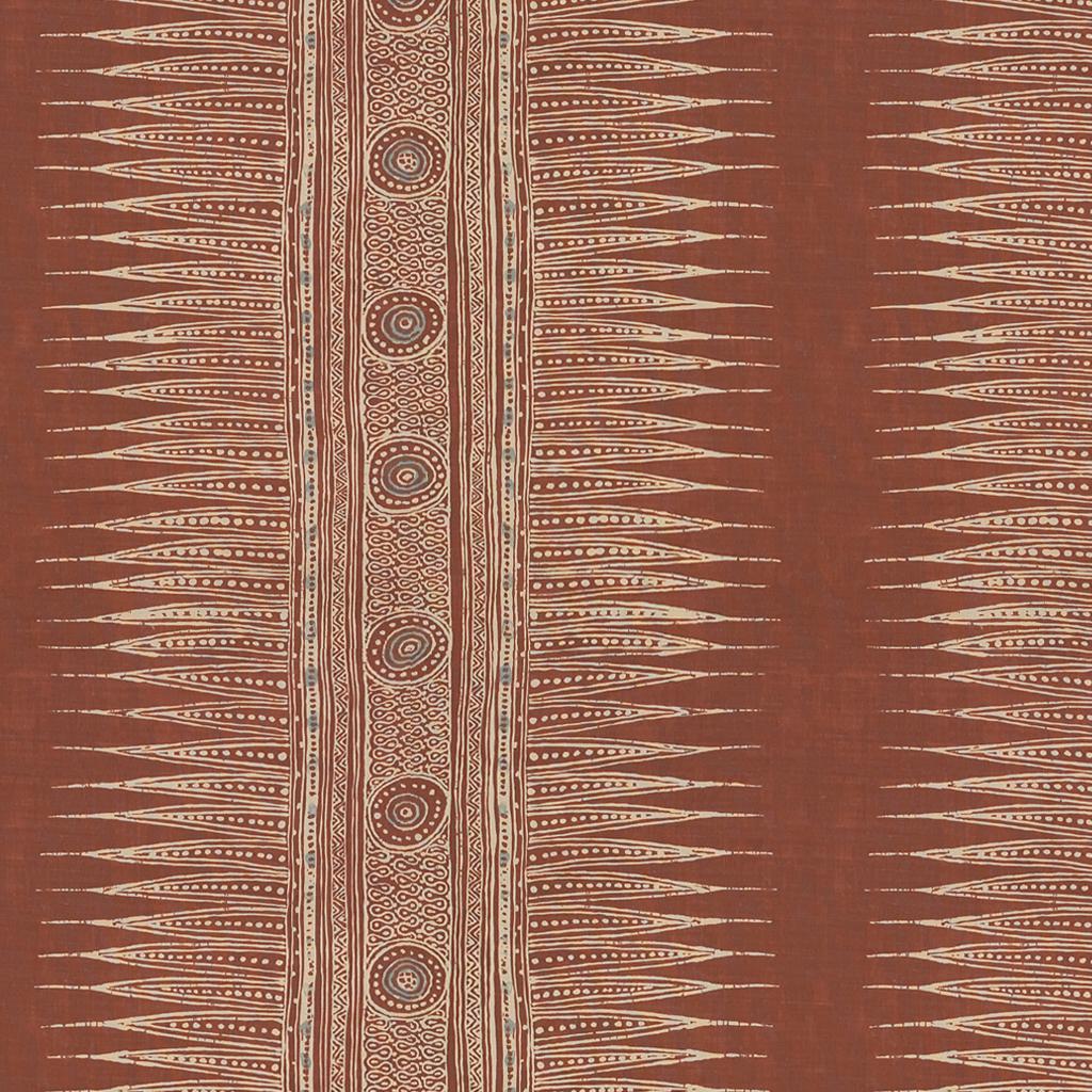 Lee Jofa INDIAN ZAG PAPRIKA Fabric