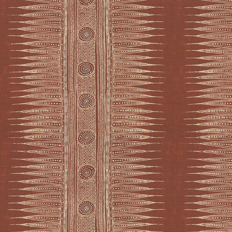 Lee Jofa INDIAN ZAG PAPRIKA Fabric