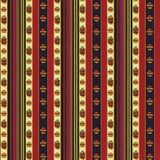 Brunschwig & Fils RAYURE MOIRE ROUGE Fabric