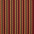 Brunschwig & Fils RAYURE PERCALE ROUGE Fabric