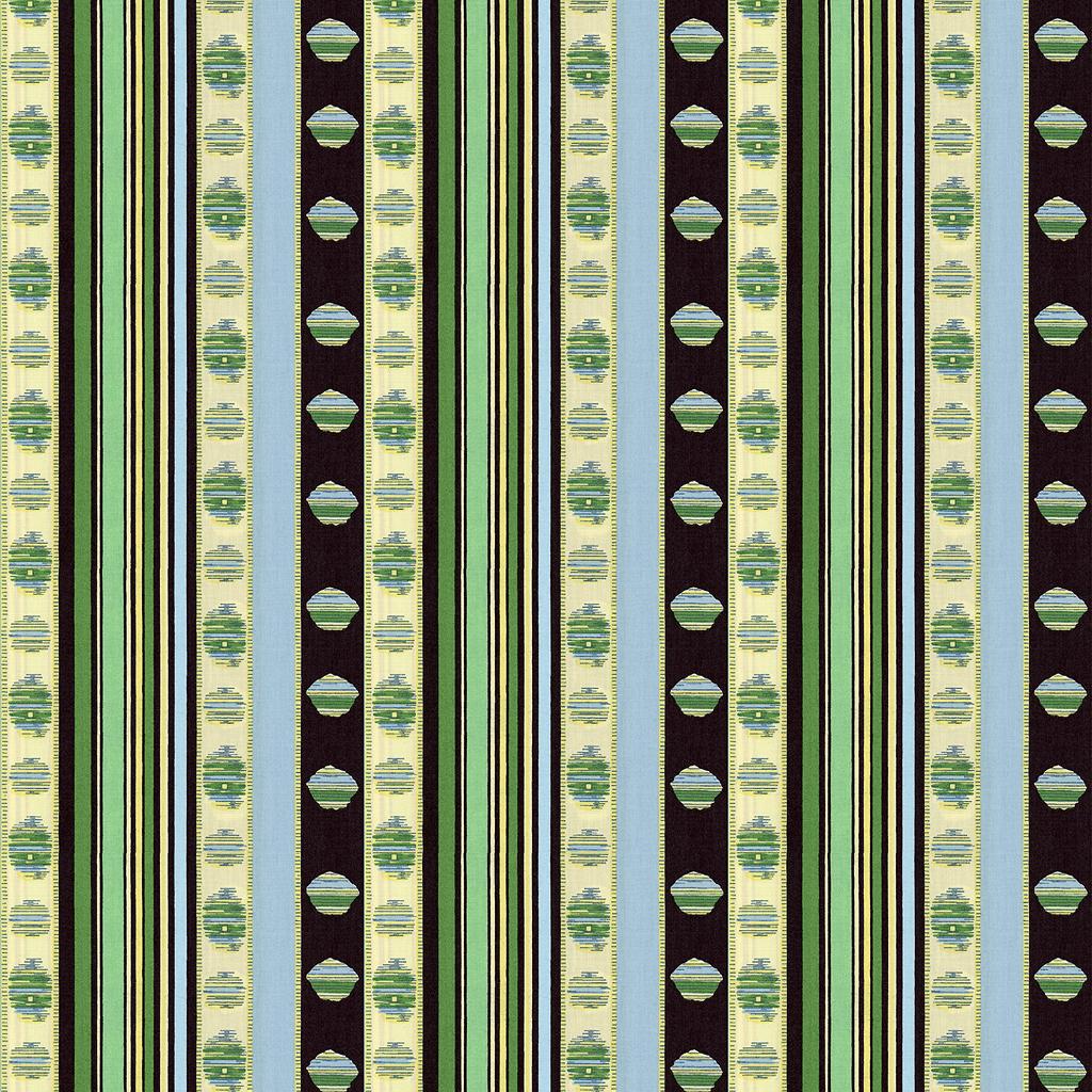 Brunschwig & Fils RAYURE PERCALE VERT Fabric