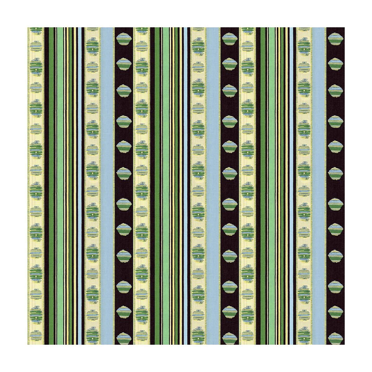 Brunschwig & Fils RAYURE PERCALE VERT Fabric