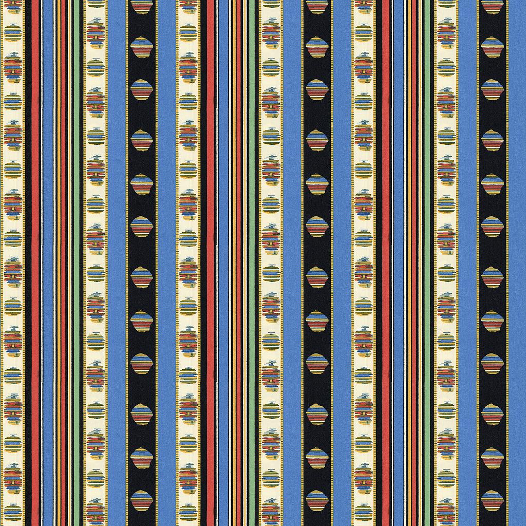 Brunschwig & Fils RAYURE PERCALE BLEU Fabric