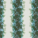 Brunschwig & Fils RAYURE FLEURIE BLUE/GREEN Fabric