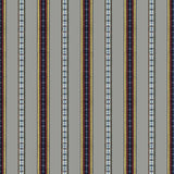 Brunschwig & Fils RAYURE BRODERIE GRIS Fabric