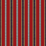 Brunschwig & Fils RAYURE BRODERIE RED Upholstery Fabric