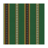 Brunschwig & Fils RAYURE BRODERIE VERT Fabric