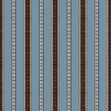 Brunschwig & Fils RAYURE BRODERIE BLEU Upholstery Fabric