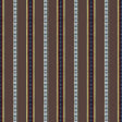 Brunschwig & Fils RAYURE BRODERIE BRUN Upholstery Fabric