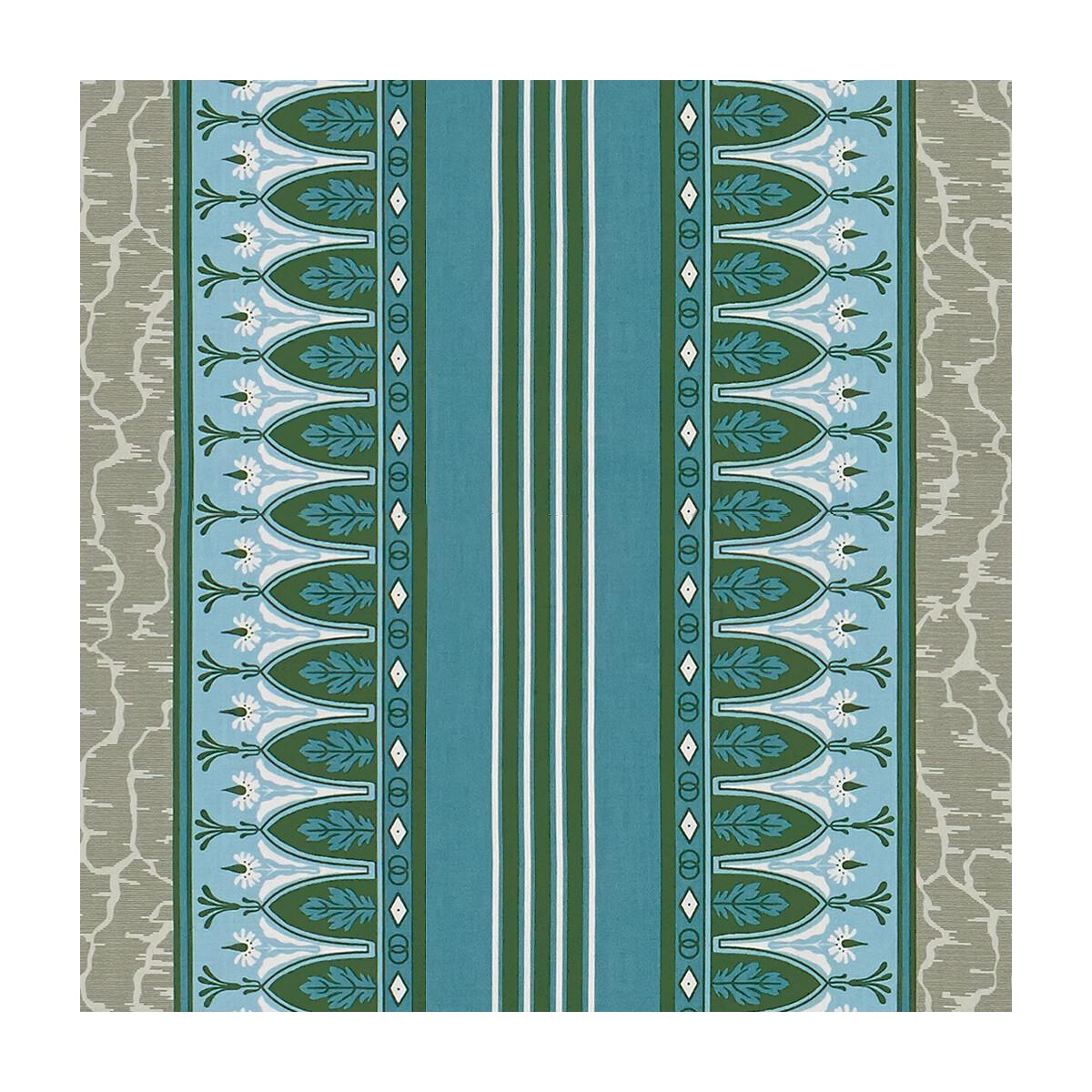 Brunschwig & Fils LOLA MONTEZ BLEU/GREY Fabric