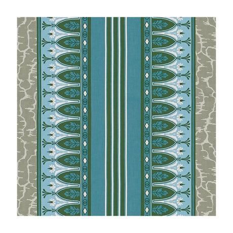 Brunschwig & Fils LOLA MONTEZ BLEU/GREY Fabric