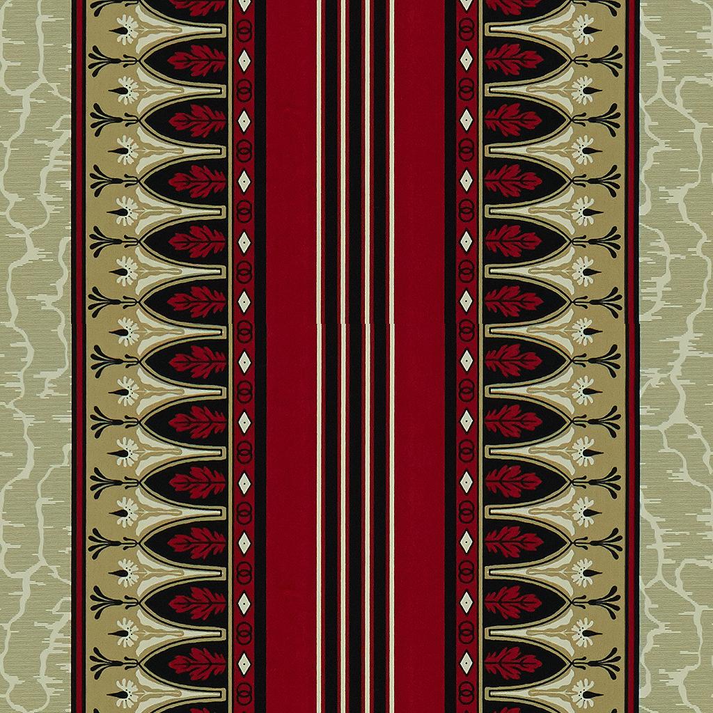 Brunschwig & Fils LOLA MONTEZ RED Fabric