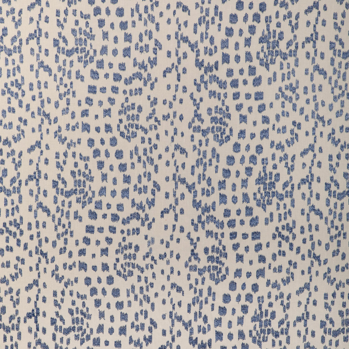 Brunschwig & Fils LES TOUCHES EMB CANTON BLUE Fabric
