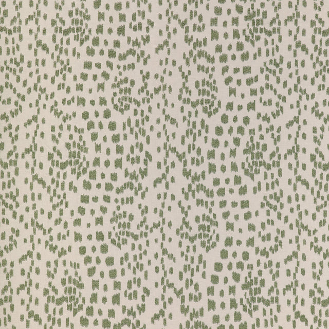Brunschwig & Fils LES TOUCHES EMB LEAF Fabric