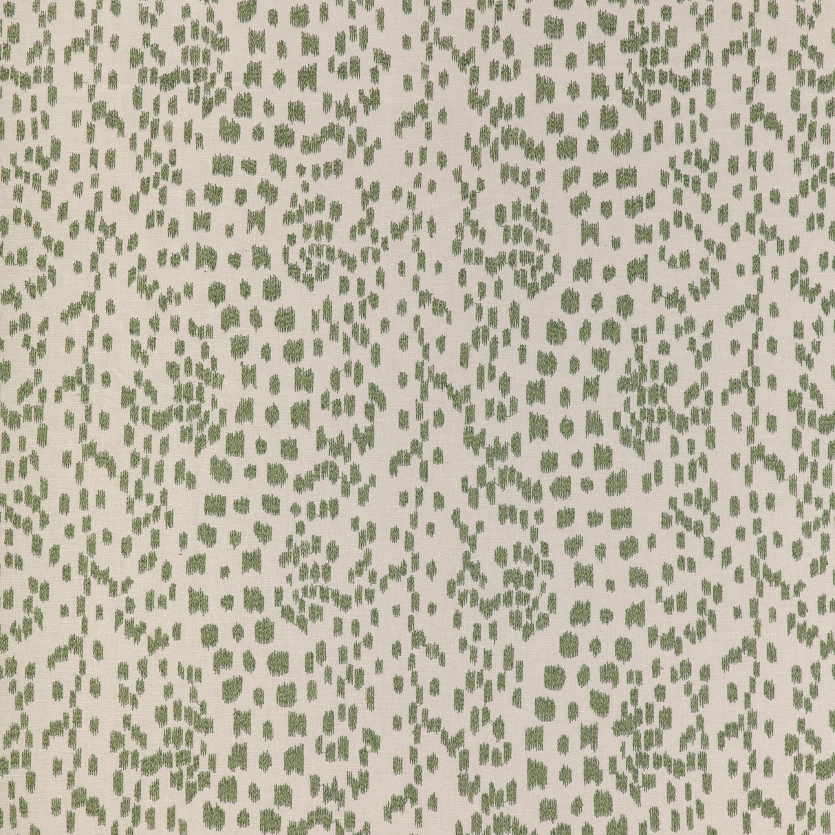 Brunschwig & Fils LES TOUCHES EMB LEAF Fabric