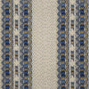 Brunschwig & Fils Talakona Stripe Blue/Gold Fabric