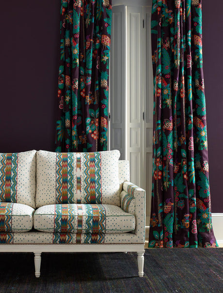 Brunschwig & Fils TALAKONA STRIPE BLUE/GOLD Fabric