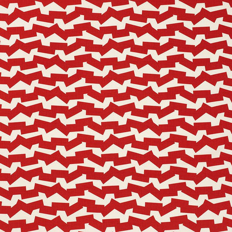 Schumacher Jumble Ii Indoor/Outdoor Red Fabric