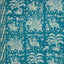 Brunschwig & Fils ARALAM PRINT TEAL/GREEN Fabric