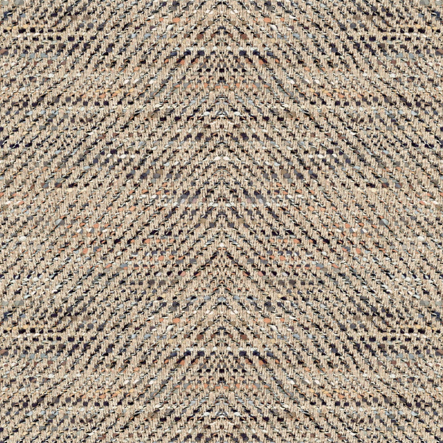 Brunschwig & Fils SARADA TEXTURE BLUE/TAN Upholstery Fabric