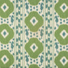 Brunschwig & Fils Varkala Print Teal/Green Fabric