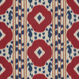Brunschwig & Fils VARKALA PRINT RED/BLUE Fabric