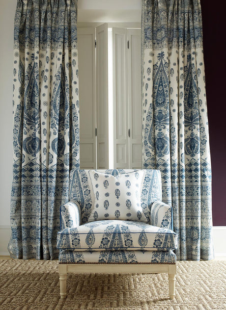 Brunschwig & Fils ONAM PAISLEY SPA/BEIGE Fabric