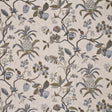 G P & J Baker EXOTIC PINEAPPLE LINEN SAGE/DOVE Drapery Fabric