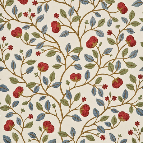 G P & J Baker MEDLAR BLUE/RED Wallpaper
