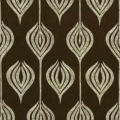 Lee Jofa TULIP CHOCOLATE/CREAM Fabric
