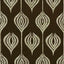 Lee Jofa TULIP CHOCOLATE/CREAM Fabric