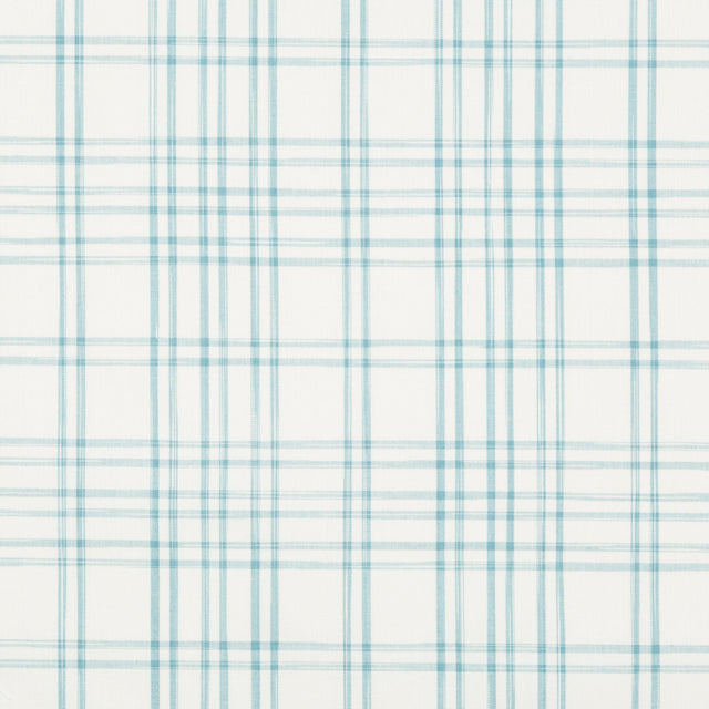 Brunschwig & Fils BANON PLAID TURQUOISE Upholstery Fabric