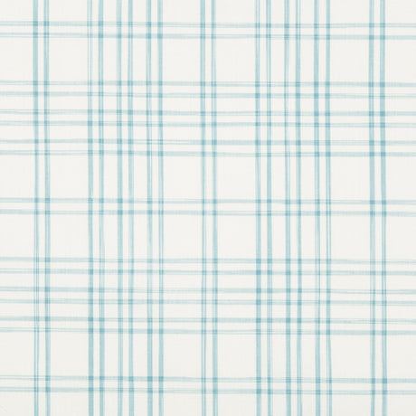 Brunschwig & Fils BANON PLAID TURQUOISE Upholstery Fabric