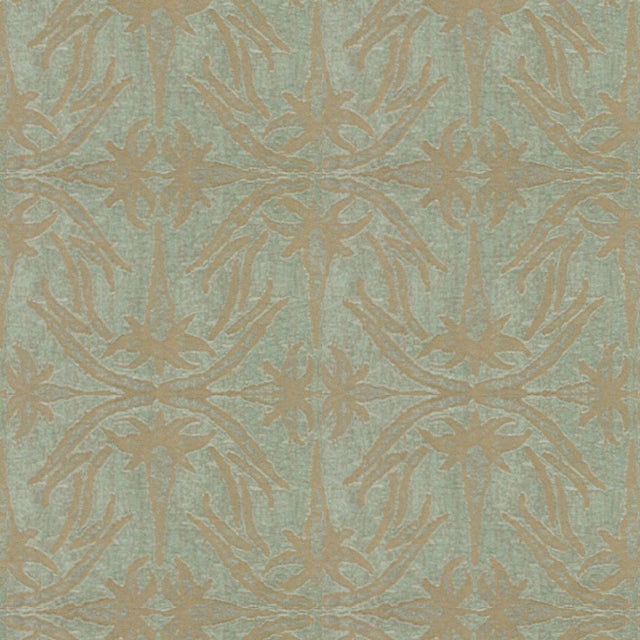 Lee Jofa LILY BRANCH AQUA Upholstery Fabric