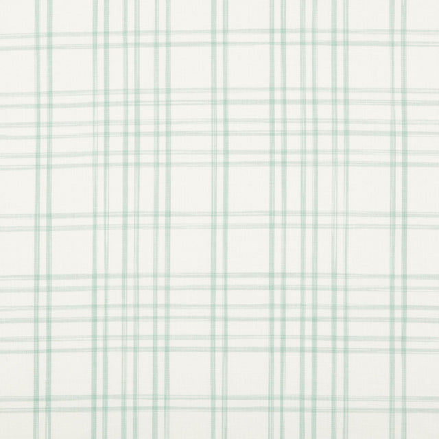 Brunschwig & Fils BANON PLAID AQUA Upholstery Fabric