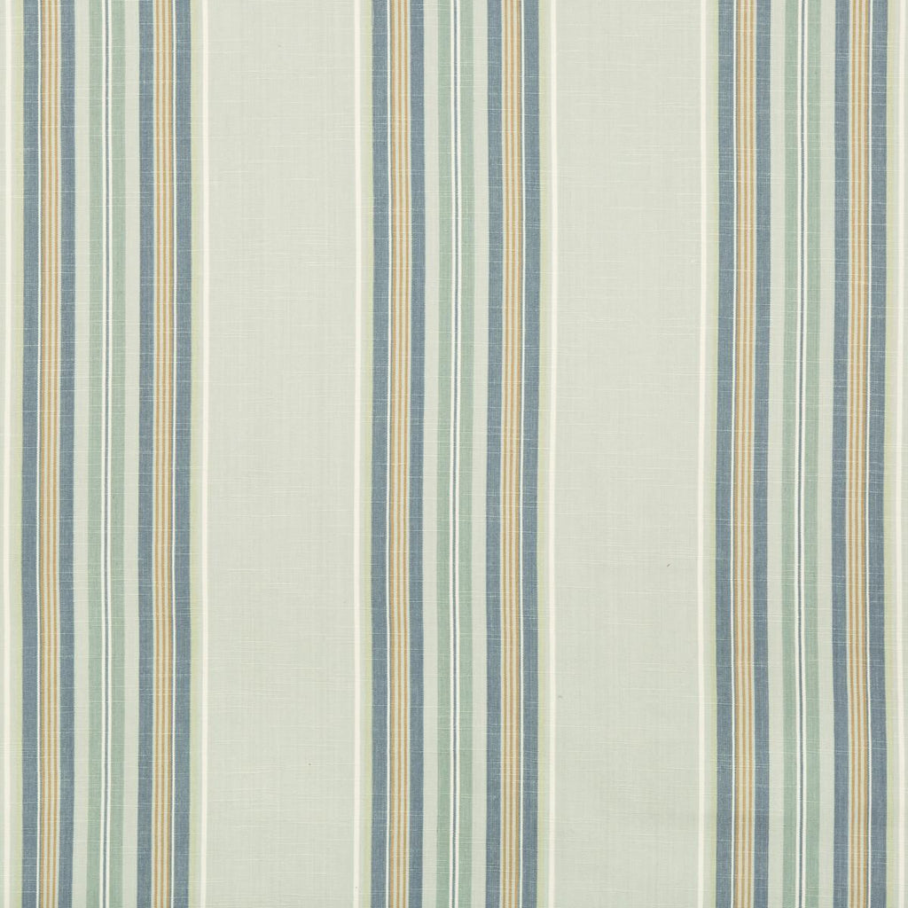 Brunschwig & Fils VERDON STRIPE SEA/BLUE Fabric