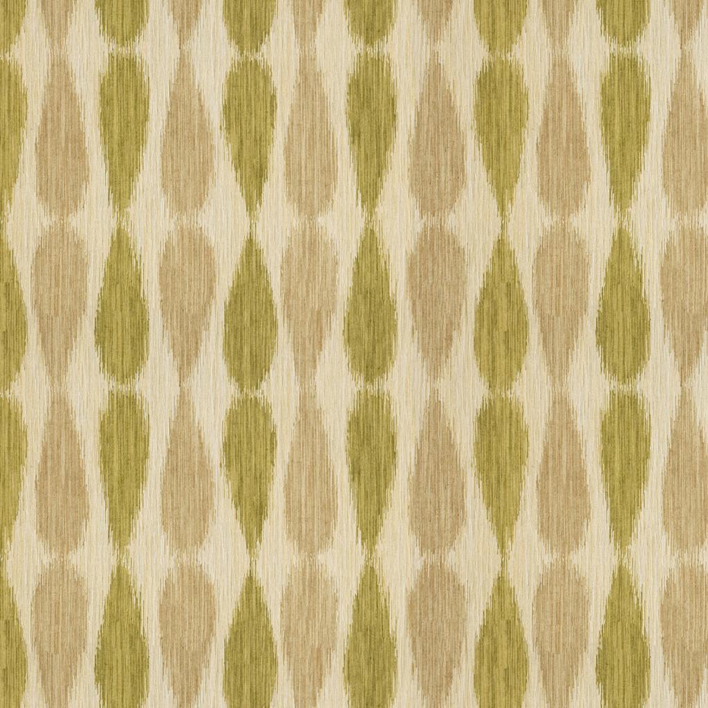 Lee Jofa IKAT DROPS LIME Upholstery Fabric