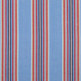 Brunschwig & Fils VERDON STRIPE BLUE/RED Upholstery Fabric