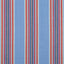 Brunschwig & Fils VERDON STRIPE BLUE/RED Upholstery Fabric