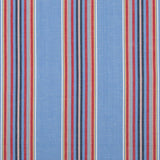 Brunschwig & Fils VERDON STRIPE BLUE/RED Fabric