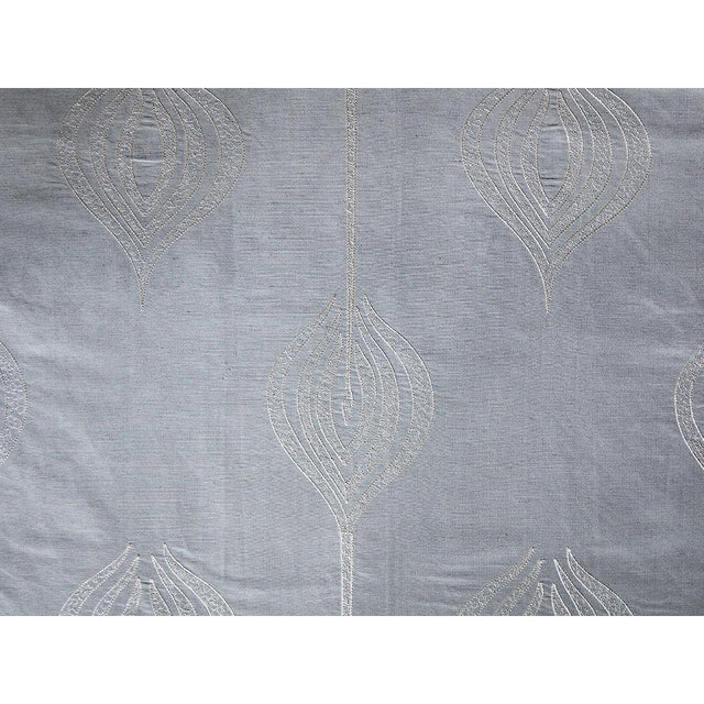 Lee Jofa TULIP EMBROIDERY AQUA Upholstery Fabric