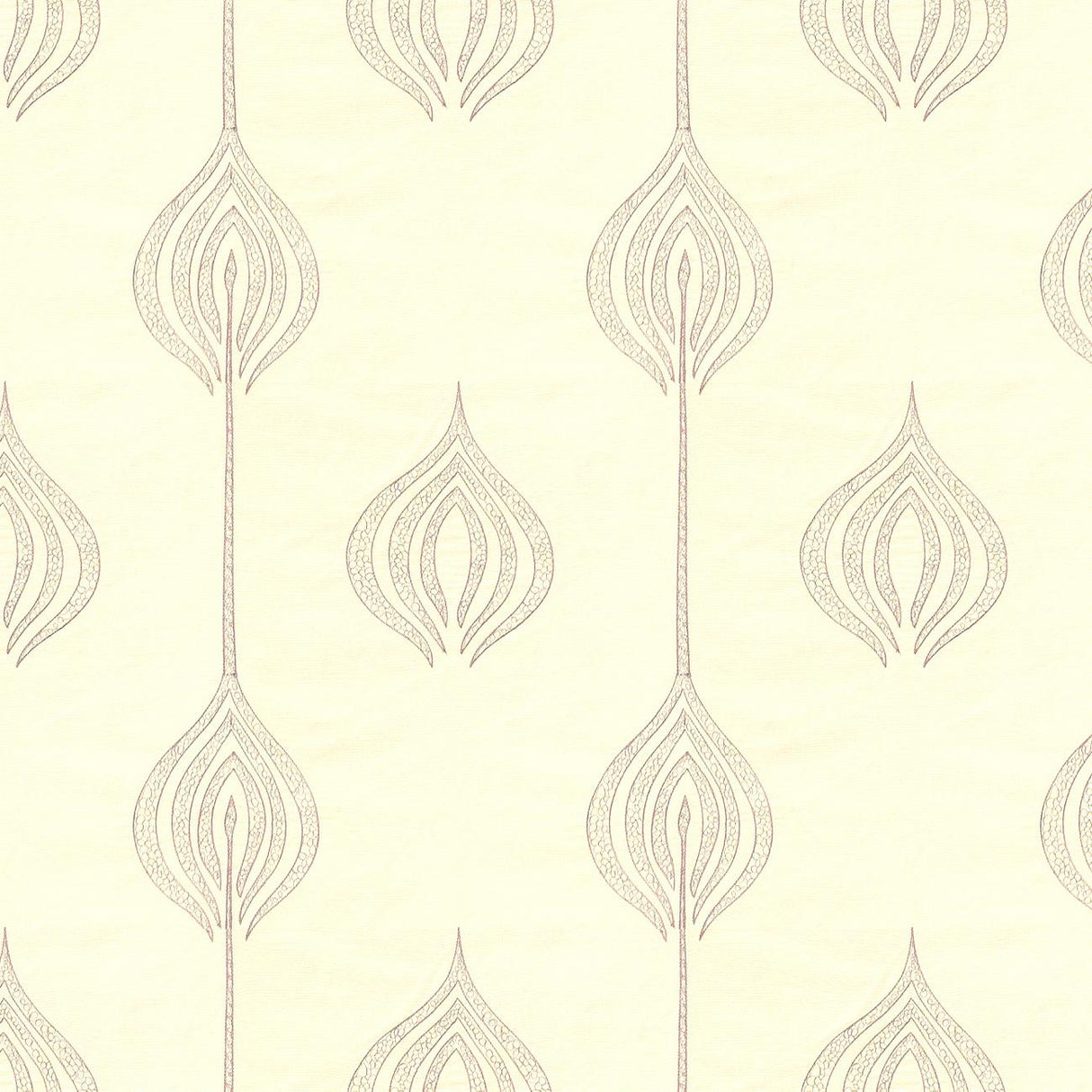 Lee Jofa TULIP EMBROIDERY MAUVE Upholstery Fabric