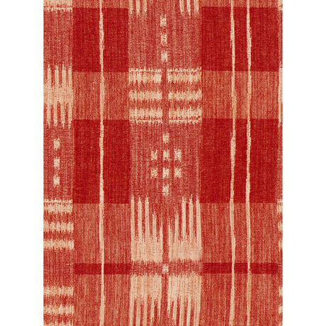 Brunschwig & Fils MORNAS PLAID RED Upholstery Fabric