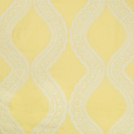 Brunschwig & Fils ISOLINE EMB CANARY Fabric