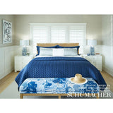 Schumacher Pearl River Blues Fabric