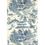 Lee Jofa WILLOW LAKE BLUE/CREAM Wallpaper