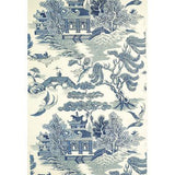 Lee Jofa WILLOW LAKE BLUE/CREAM Wallpaper